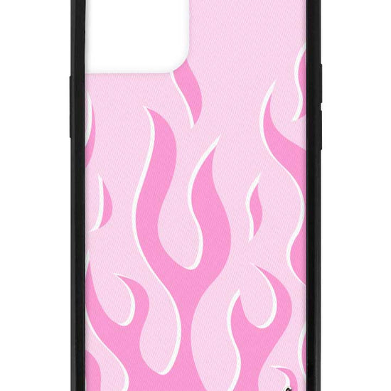Pink Flames iPhone 12 Pro Case