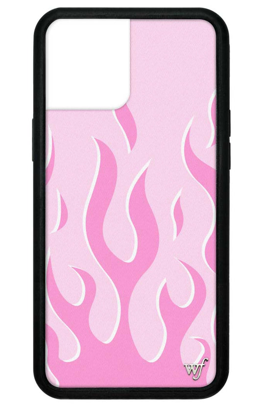 Pink Flames iPhone 12 Pro Max Case