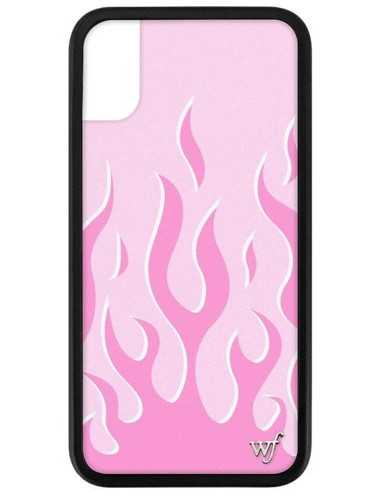 Pink Flames iPhone X/Xs Case