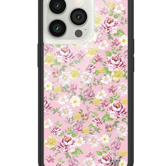 wildflower daisy lynn floral iphone 13 pro case
