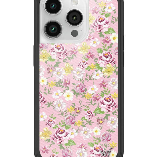 wildflower daisy lynn floral iphone 14 pro case