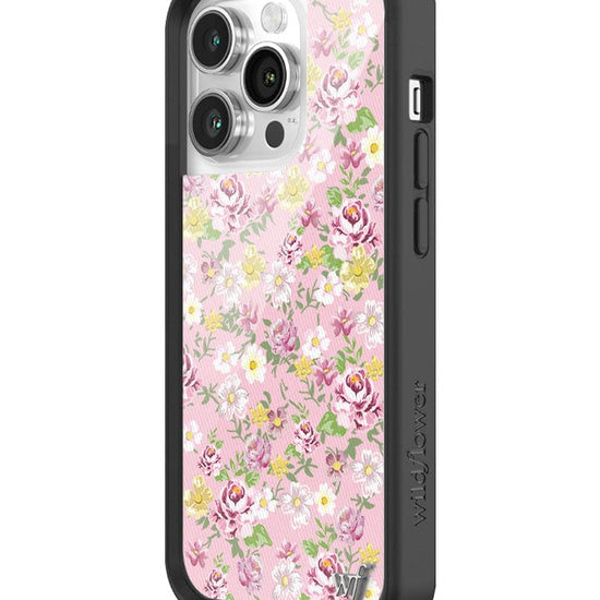 wildflower daisy lynn floral iphone 14pro case