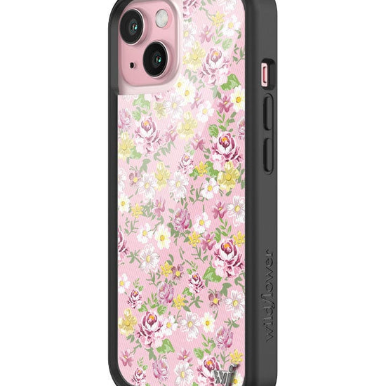 wildflower daisy lynn floral iphone 15 case