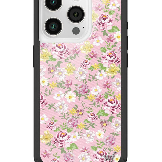 wildflower daisy lynn floral iphone 15 pro case