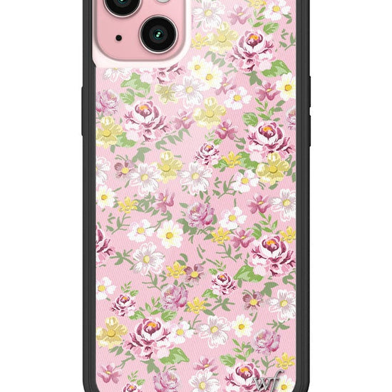 wildflower daisy lynn floral iphone 15 plus case
