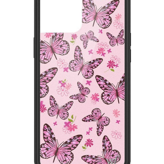 Wildflower Pink Butterfly iPhone 12 Pro Max case