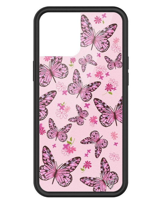 Wildflower Pink Butterfly iPhone 12 Pro Max case