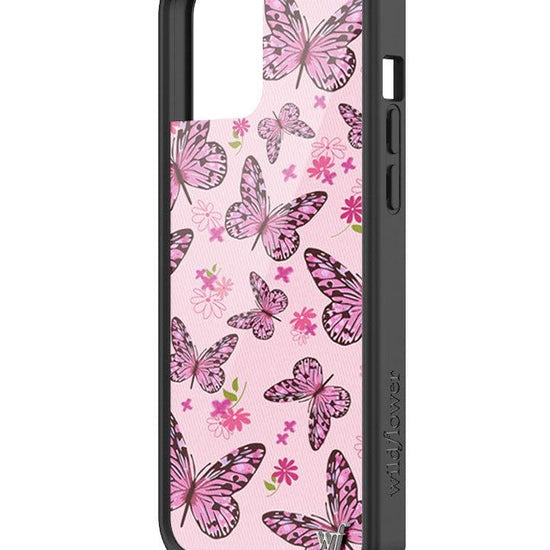 Wildflower Pink Butterfly iPhone 12 Pro Max case