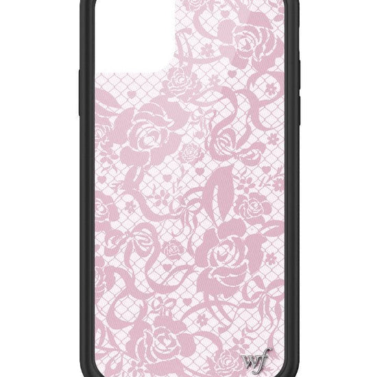wildflower pink lace iphone 11