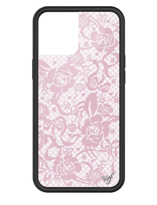 wildflower pink lace iphone 12promax