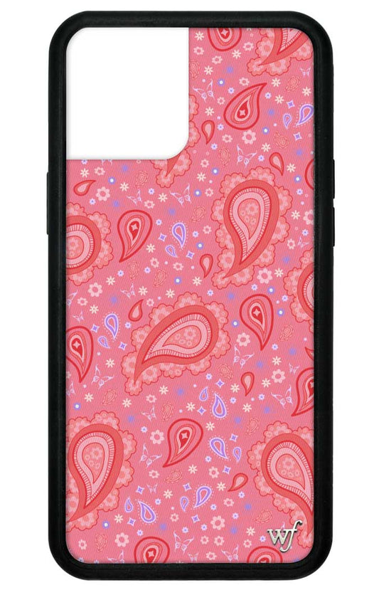 Strawberry Paisley iPhone 12 Pro Max Case