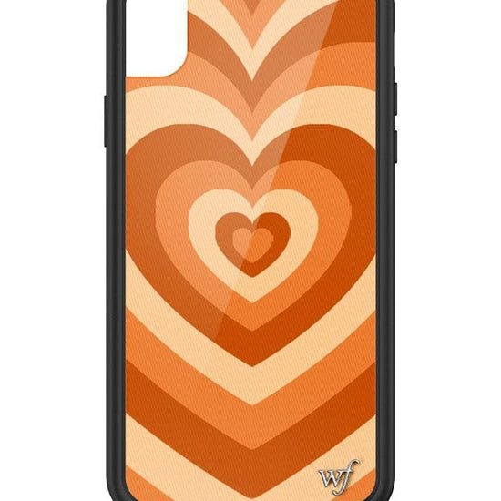 wildflower pumpkin spice latte love iphone xr