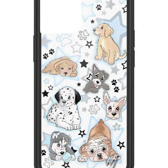 wildflower puppy party iphone 13mini case