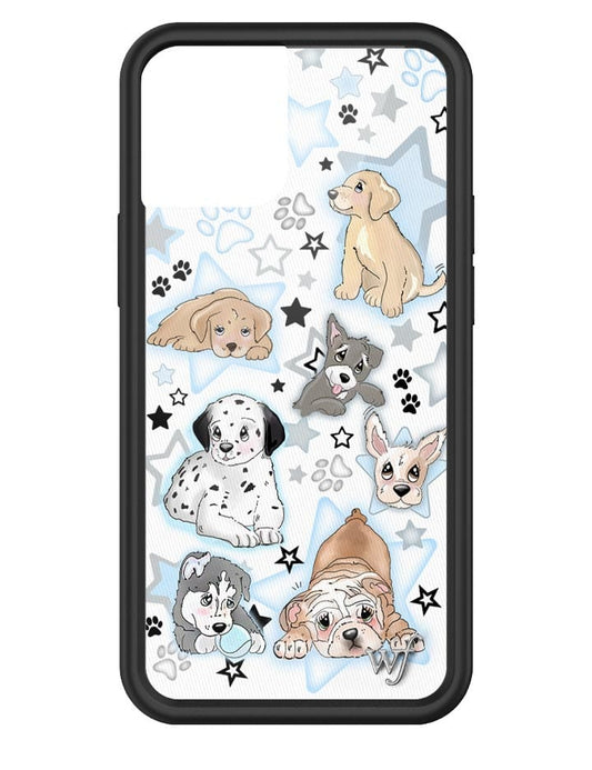 wildflower puppy party iphone 13mini case