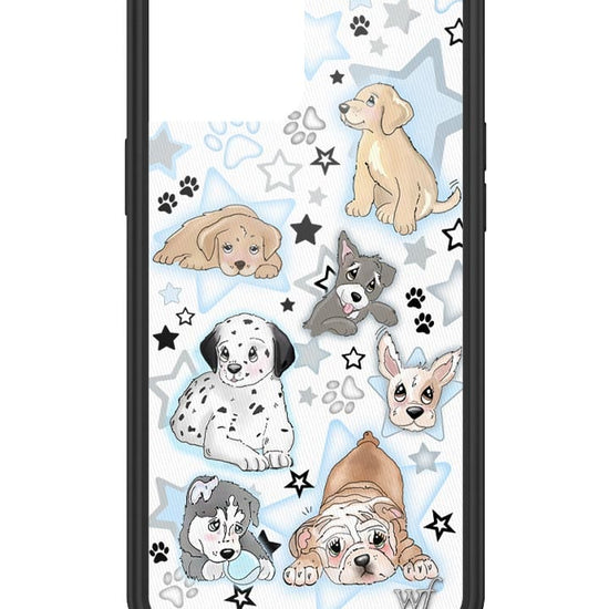 wildflower puppy party iphone 12promax case