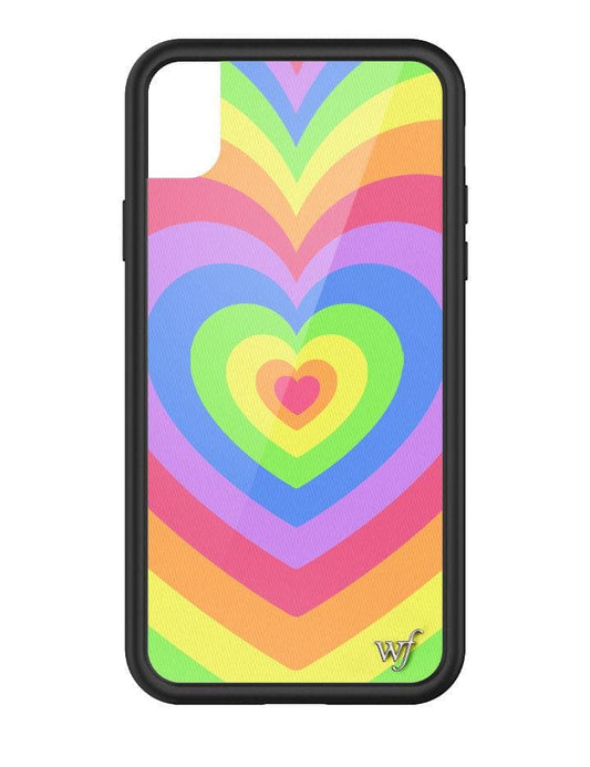 wildflower rainbow latte love iphone xr