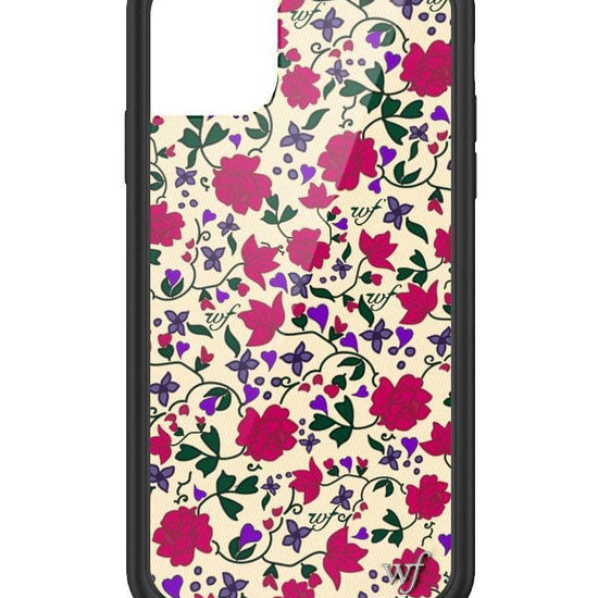wildflower rose romance iphone 11