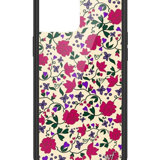 wildflower rose romance iphone 12promax