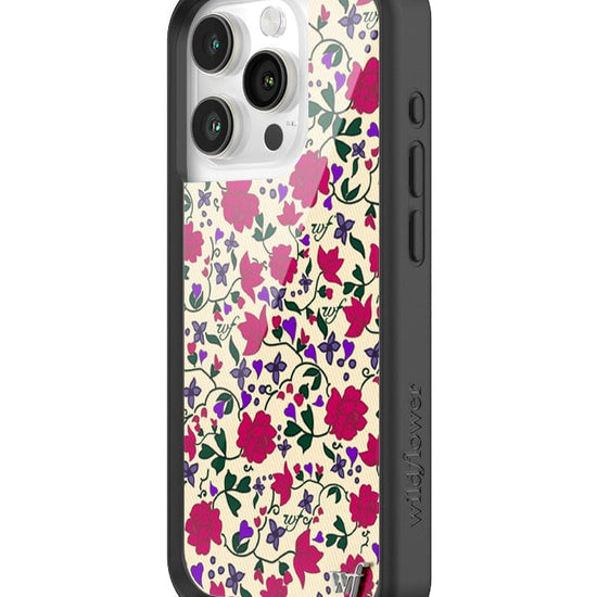 wildflower rose romance iphone 15pro case