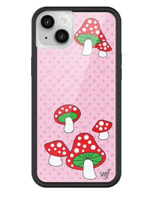 wildflower shrooms iphone 14plus case