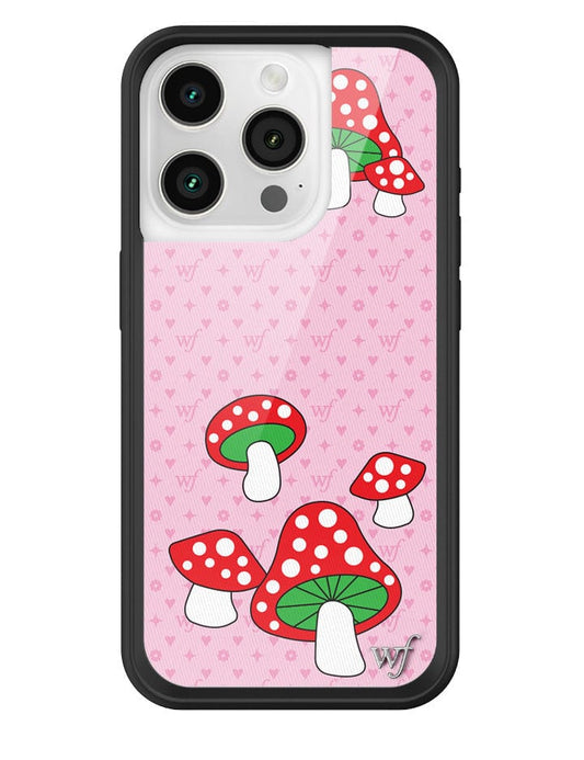 wildflower shrooms iphone 15pro case