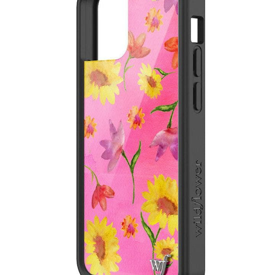 Sunflower Spring Floral iPhone 13 mini Case.