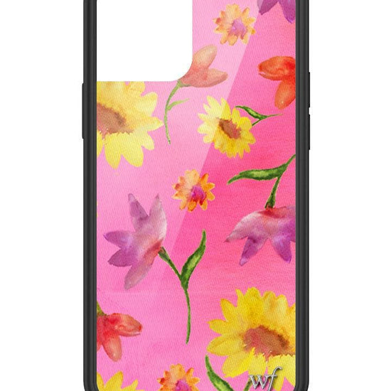 wildflower sunflower spring floral iphone 12/12pro