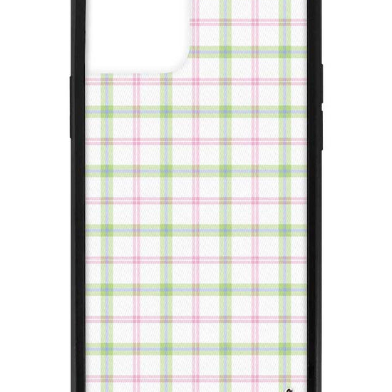Pastel Plaid iPhone 12 Pro Case