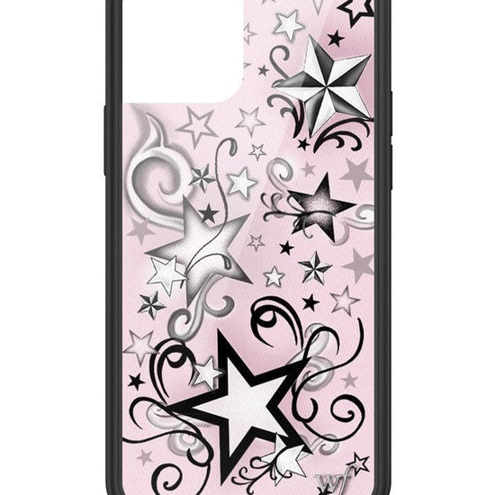 wildflower star tattoo iphone 12/12pro case