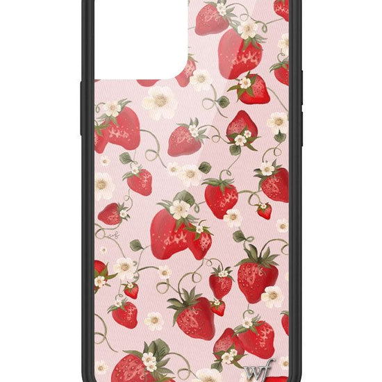 wildflower strawberry fields iphone 12/12pro case