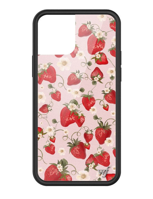 wildflower strawberry fields iphone 12/12pro case