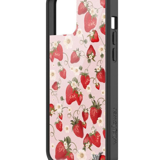 wildflower strawberry fields iphone 12promax case angle