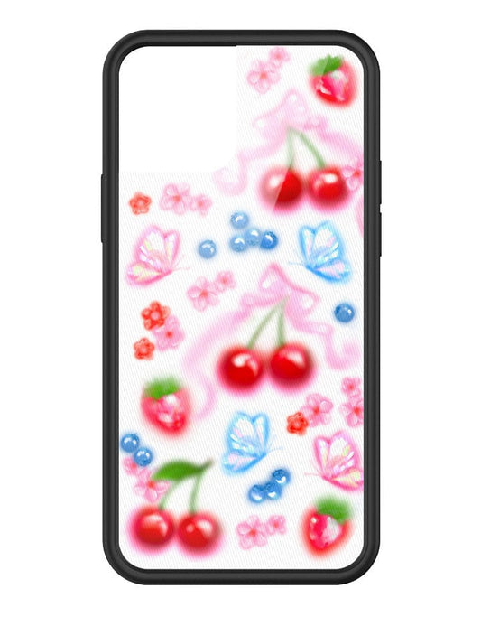 wildflower sweet cherries iphone 12/12pro case