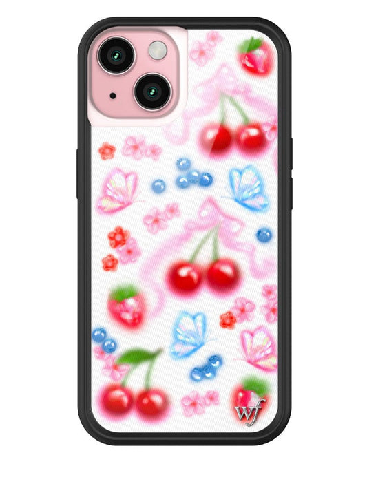 wildflower sweet cherries iphone 15 case