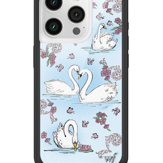 wildflower swan lake iphone 15pro case