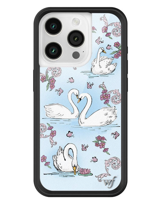 wildflower swan lake iphone 15pro case