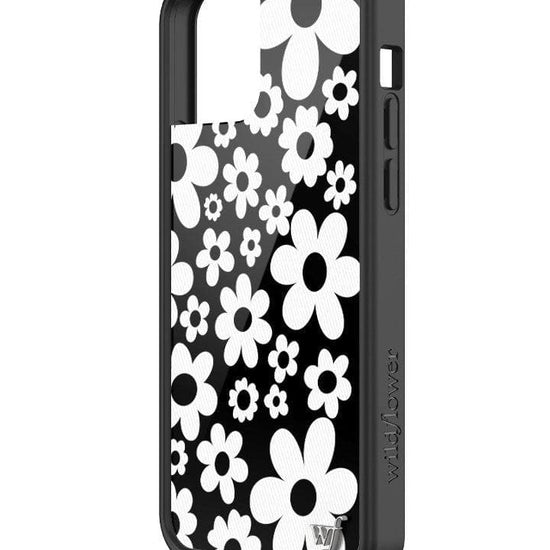 Bloom iPhone 12/12 Pro Case | Black and White.