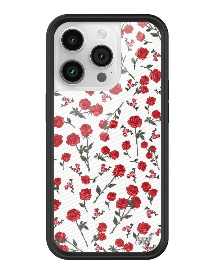 Wildflower Red Roses iPhone 14 Pro Case Wildflower Cases