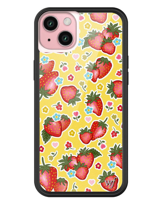 wildflower sweet berries iphone 15plus case