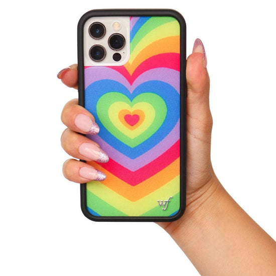 Rainbow Louis Vuitton iPhone 13 Pro Max Case – javacases